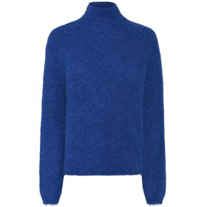 Bruuns Bazaar, Dames, Truien, Blauw, Maat: XS Nylon,