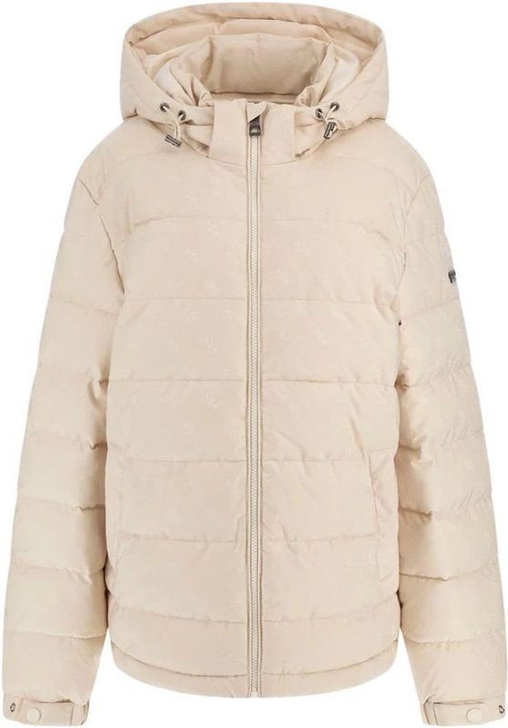 GUESS - Gewatteerde Jas - Ecru - Tussenjas