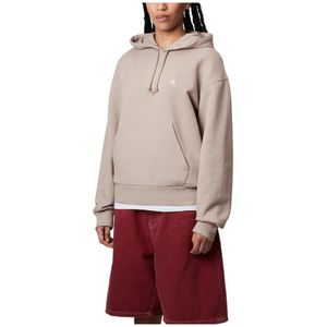 Carhartt Wip, Dames, Sweatshirts & Hoodies, Beige, Maat: XS Katoen,