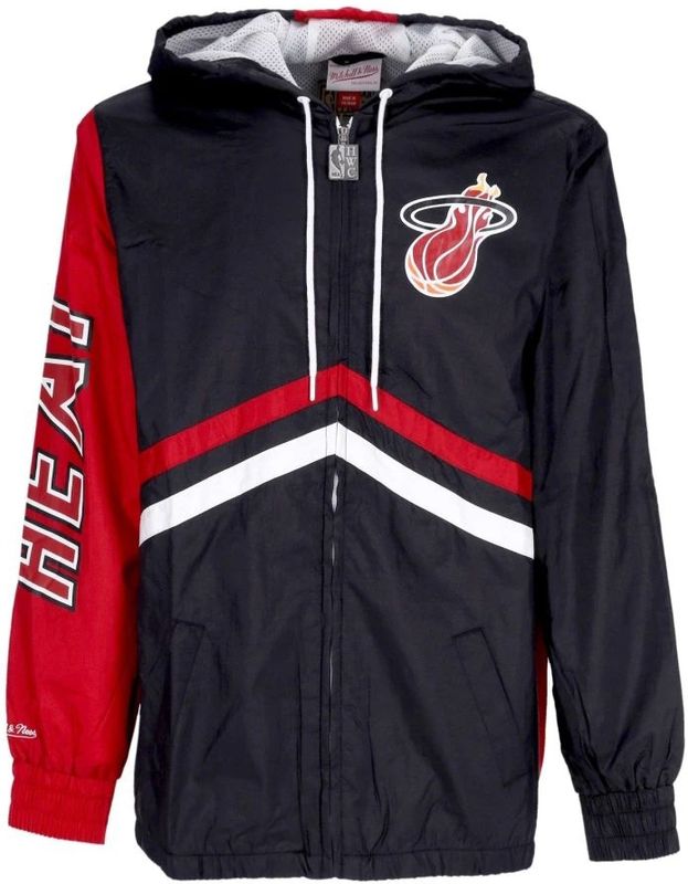 Mitchell & Ness - Miami Heat Windjack - Veelkleurig - Heren - Polyester