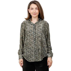 Caliban, Dames, Blouses & Shirts, Veelkleurig, Maat: 3XL Polyamide,