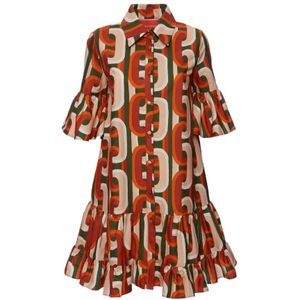 La DoubleJ, Dames, Jurken, Veelkleurig, Maat: S Katoen,