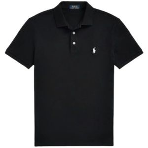 Polo Ralph Lauren, Heren, Tops, Zwart, Maat: M Katoen,