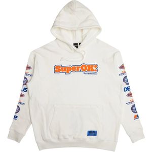 Deus Ex Machina, Heren, Sweatshirts & Hoodies, Beige, Maat: M Katoen,