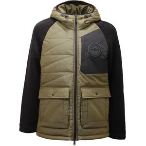 Aeronautica Militare, Heren, Jassen, Groen, Maat: 3XL Wol,