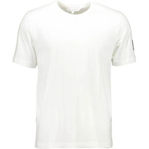 Calvin Klein, Heren, Tops, Wit, Maat: M Katoen,