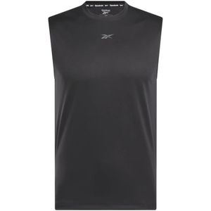 Reebok - ID TRAIN SLVLS TECH TEE - T-shirt - Zwart - Korte Mouwen