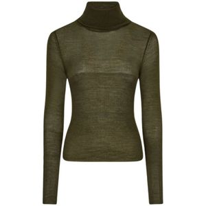 Roberto Cavalli, Dames, Truien, Groen, Maat: S Zijde,