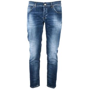 Dondup, Heren, Jeans, Blauw, Maat: W33 Katoen,