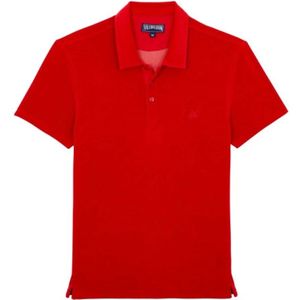 Vilebrequin, Heren, Tops, Rood, Maat: S Katoen,