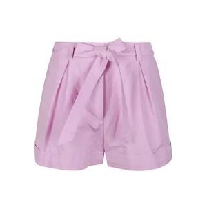 Pinko Lavendel Pastel Primula Short , Purple , Dames , Maat: 2XS