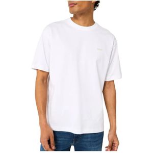 BOSS - Te_Surfaceshort - T-shirt - Wit - Relaxed Fit
