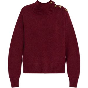 Kate Spade, Dames, Truien, Rood, Maat: L Wol,