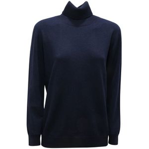 Kangra, Dames, Truien, Blauw, Maat: L Wol,