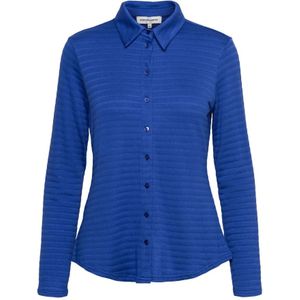 &Co Woman, Dames, Blouses & Shirts, Blauw, Maat: L Viscose,