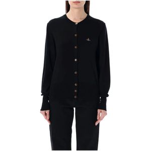 Vivienne Westwood, Dames, Truien, Zwart, Maat: XL Zijde,