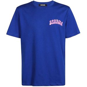 Barrow, Heren, Tops, Blauw, Maat: M Katoen,