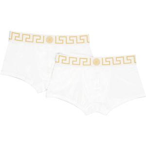 Versace, Heren, Ondergoed, Wit, Maat: S Katoen,