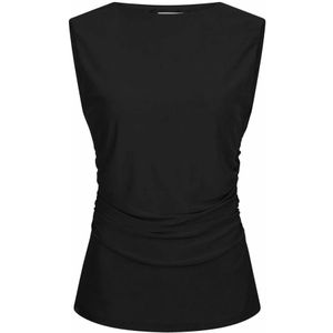 Neo Noir, Dames, Tops, Zwart, Maat: M