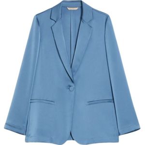 Pennyblack, Dames, Jassen, Blauw, Maat: 3XS Satijn,