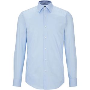 Hugo, Heren, Overhemden, Blauw, Maat: XS