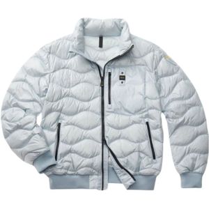 Blauer, Heren, Jassen, Blauw, Maat: L Nylon,