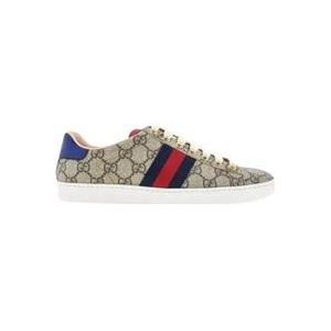 Gucci Retro Web Stripe Sneakers , Multicolor , Dames , Maat: 36 EU