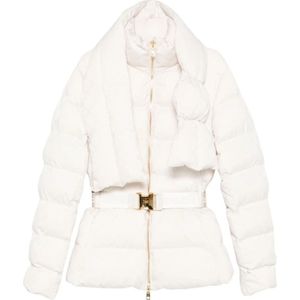 Elisabetta Franchi, Dames, Jassen, Beige, Maat: S Voile,