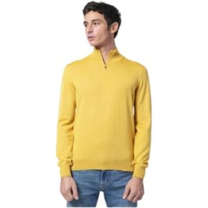 Gran Sasso, Heren, Truien, Geel, Maat: XL Wol,