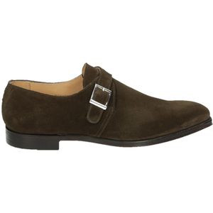 Crockett & Jones, Heren, Schoenen, Bruin, Maat: 42 EU Suède,