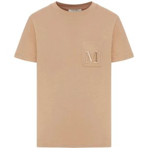 Max Mara, Dames, Tops, Beige, Maat: XS Katoen,