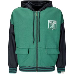 Golden Goose, Heren, Sweatshirts & Hoodies, Groen, Maat: L