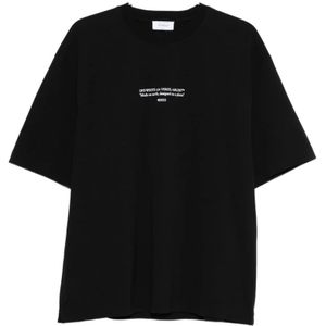 Off White, Heren, Tops, Zwart, Maat: M