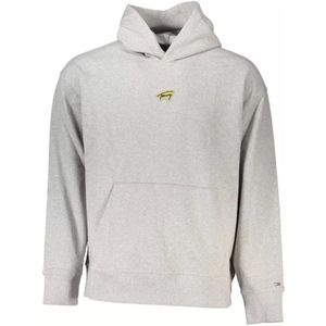 Tommy Hilfiger, Heren, Sweatshirts & Hoodies, Grijs, Maat: XL Katoen,