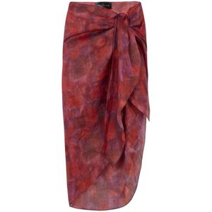 Cortana, Dames, Rokken, Rood, Maat: L Zijde,