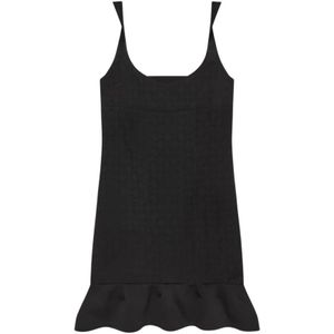 Givenchy, Dames, Jurken, Zwart, Maat: 2XS