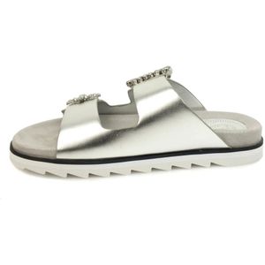 Guess, Dames, Schoenen, Grijs, Maat: 35 EU Leer,