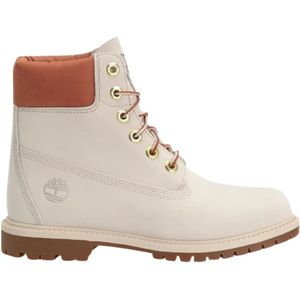 Timberland - Veterboots - Roze - Waterdichte Leren Laarzen - Klassieke Stijl