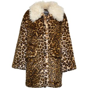 Essentiel Antwerp, Dames, Mantels, Veelkleurig, Maat: S Leer,