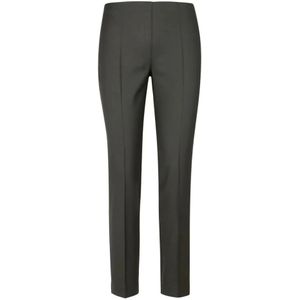 P.a.r.o.s.h., Dames, Broeken, Grijs, Maat: M Wol,
