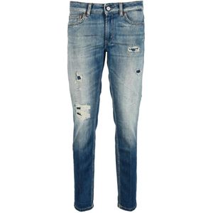 Dondup, Dames, Jeans, Blauw, Maat: W30 Katoen,