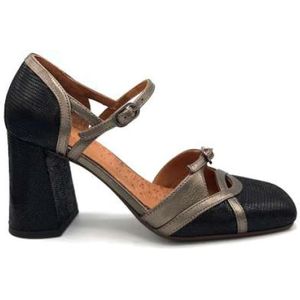 Chie Mihara, Dames, Schoenen, Zwart, Maat: 37 EU Leer,