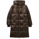 Mos Mosh - Mmnova Metallic Down Jacket - Donsjas - Bruin - 100% Polyester