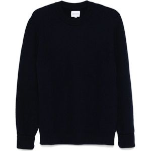 Norse Projects, Heren, Truien, Blauw, Maat: M