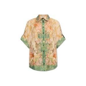 Zimmermann Zijden shirt , Multicolor , Dames , Maat: M