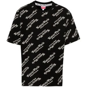 Kenzo, Heren, Tops, Zwart, Maat: XL Katoen,