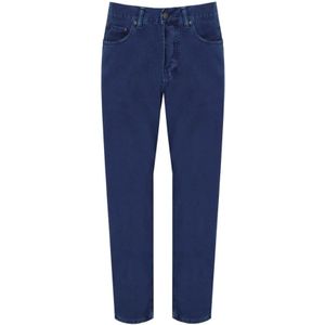 Carhartt Wip, Heren, Jeans, Blauw, Maat: W30 Katoen,