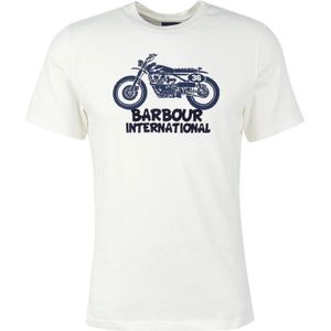 Barbour, Heren, Tops, Wit, Maat: XL Katoen,