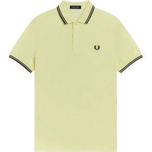 Fred Perry, Heren, Tops, Geel, Maat: XL Katoen,