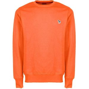 PS By Paul Smith, Heren, Sweatshirts & Hoodies, Oranje, Maat: S Katoen,